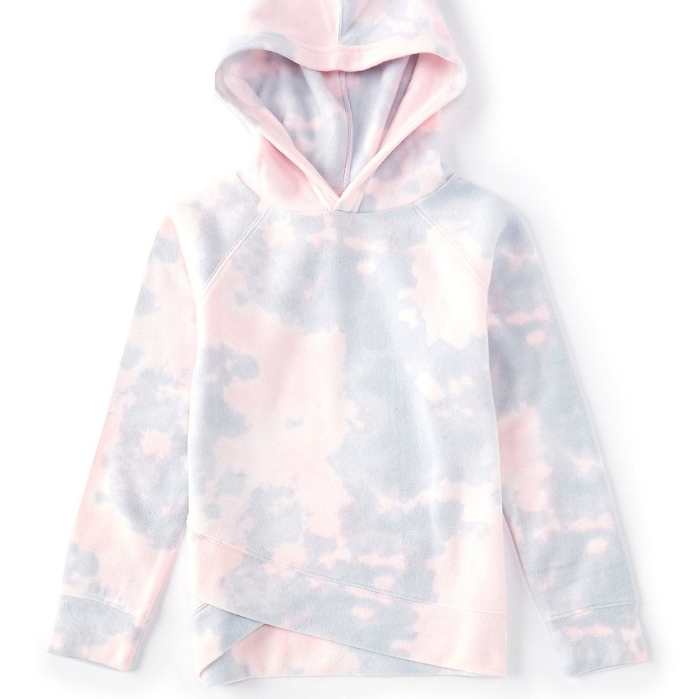 Brand New!  Hippie Girl super soft fleece hoodie pullover! Girls Large/14